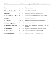 Testo Prima Prova - istituto comprensivo certaldo