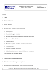 Procedura rilascio tesserini aeroportuali