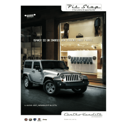 il nuovo jeep® wrangler è in città.