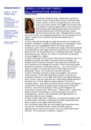 I GEMELLI DI HEATHER PARISI E DELL`IMPRENDITORE ANZOLIN