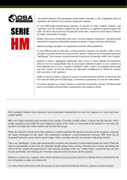 I demolitori idraulici OSA presentano