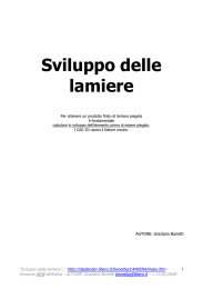 Calcolo sviluppo delle lamiere