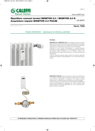 Ripartitore consumi termici MONITOR 2.0 / MONITOR 2.0 E