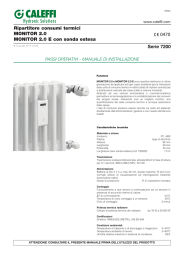 Ripartitore consumi termici MONITOR 2.0 MONITOR 2.0 E con