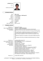 Curriculum Marzo 2014 - Ordine degli Architetti di Firenze