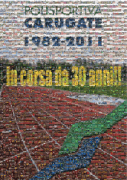 Festa sociale 2011, trent`anni di Atletica