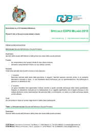 speciale expo milano 2015 - Centro Orientamento Educativo