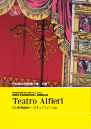 STAGIONE TEATRALE 2014 - 2015 - Comune di Castelnuovo di