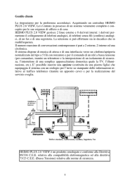 Gentile cliente La ringraziamo per la preferenza accordataci