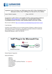 14/03/2011 Client Fax gratuito per centralini Epygi - Epygi