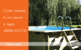 Come montare la tua piscina in legno JARDIN 607/727