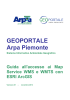 WMS e WMTS con ArcGis - GeoPortale ARPA Piemonte
