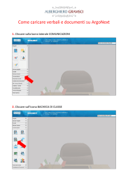 Come caricare verbali e documenti su ArgoNext