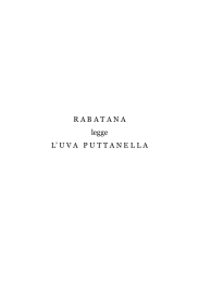 rabatana legge l`uva puttanella