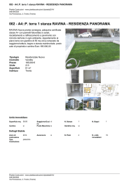 002 - A4::P. terra 1 stanza RAVINA