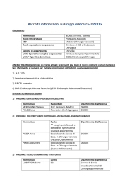 Norberto - Dipartimento di Scienze Chirurgiche, Oncologiche e