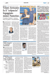 Volare Arenzano fa il “colpaccio” Ingaggiato