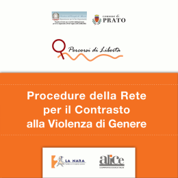 Procedure della rete per il Contrasto alla violenza di Genere