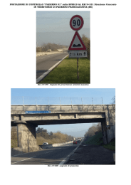 POSTAZIONE DI CONTROLLO “PADERNO 01” sulla SPBS19 AL