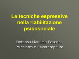 LA RIABILITAZIONE IN PSICHIATRIA