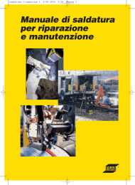 Manuale di saldatura per riparazione e