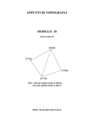 Modulo 10 Spianamenti - Spadaro Emanuele Topografia e Ingegneria