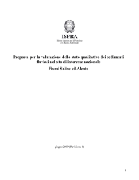 Proposta per la valutazione dello stato qualitativo dei