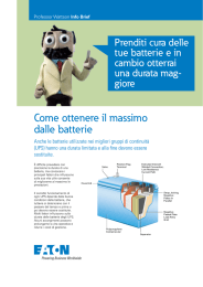 Come ottenere il massimo dalle batterie