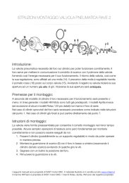 istruzioni montaggio valvola pneumatica rave 2