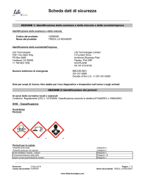 Scheda dati di sicurezza - Thermo Fisher Scientific