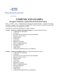 COMUNICATO STAMPA - Agenzia delle dogane e dei Monopoli