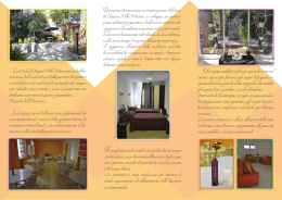 Scarica Brochure - Casa di Riposo Villa Vittorio