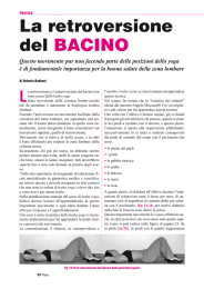 La retroversione del bacino