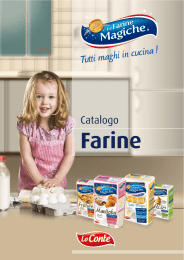 Dolci Speciali - Le Farine Magiche