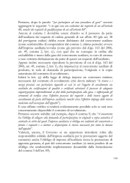 Pertanto, dopo le parole: “per partecipare ad una procedura di gara