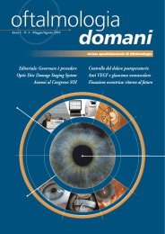 Editoriale: Governare è prevedere Optic Disc Damage Staging