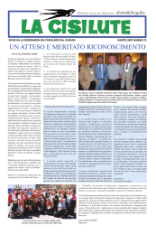 UN ATTESO E MERITATO RICONOSCIMENTO