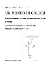un mondo di colori - scuolarosminiroma.it