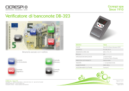 Verificatore di banconote DB-323