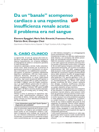 Da un “banale” scompenso cardiaco a una repentina insufficienza