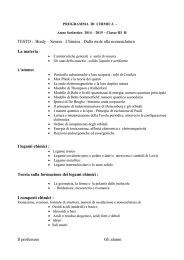 TESTO : Brady – Senese : Chimica : Dalla mole alla nomenclatura