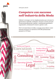 Competere con successo nell`industria della moda