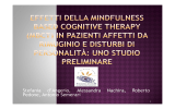 effetti della mindfulness based cognitive therapy (mbct)