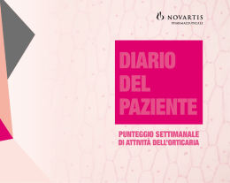 punteggio settimanale