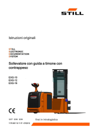 Istruzioni originali Sollevatore con guida a timone con