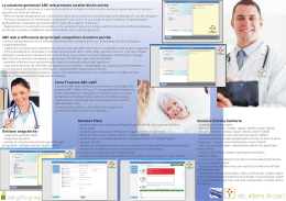 La soluzione gestionale ABC web presenta caratteristiche uniche