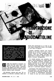 La « radiocartolina » o « cartolina parlante » e al momento più un