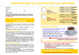 locandina Preparazione alla Colonscopia