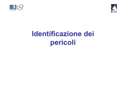 Identificazione dei pericoli