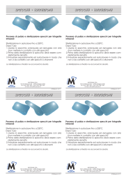 ni specchi • istruzioni ni specchi • istruzioni